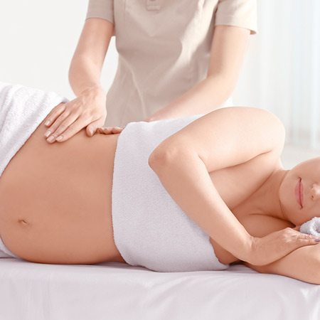 Graviditets massage